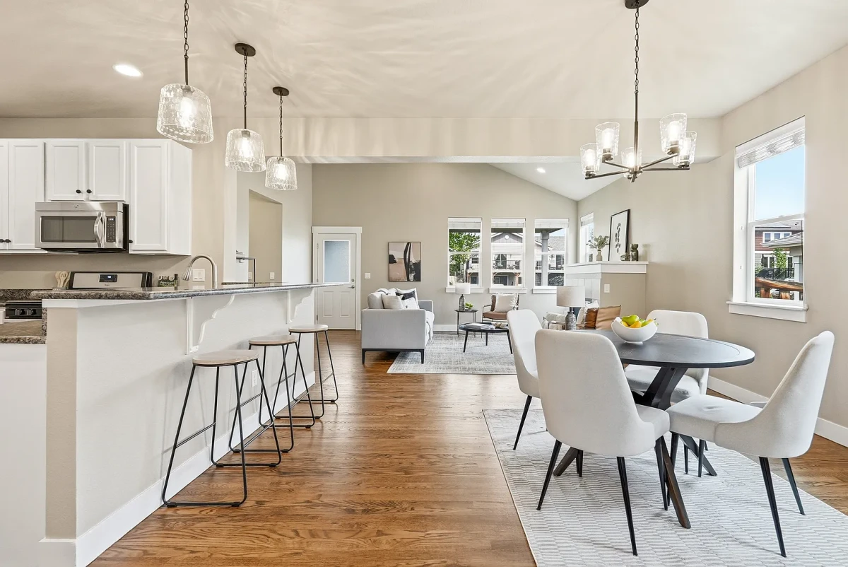 Editorial style home staging in the Denver-Boulder area