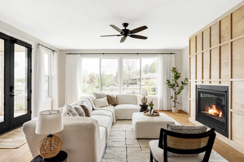 Curated furnishings and staging by The Design Narrative