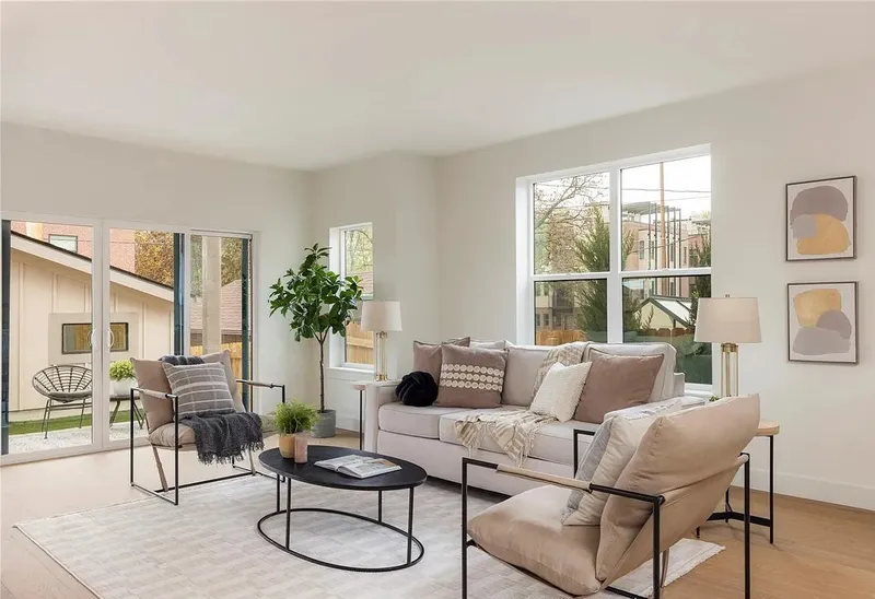 Modern interior staging in Longmont, Colorado