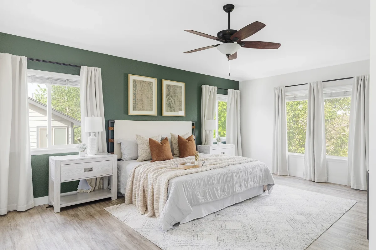 Bright and welcoming staged home in Boulder County, Colorado