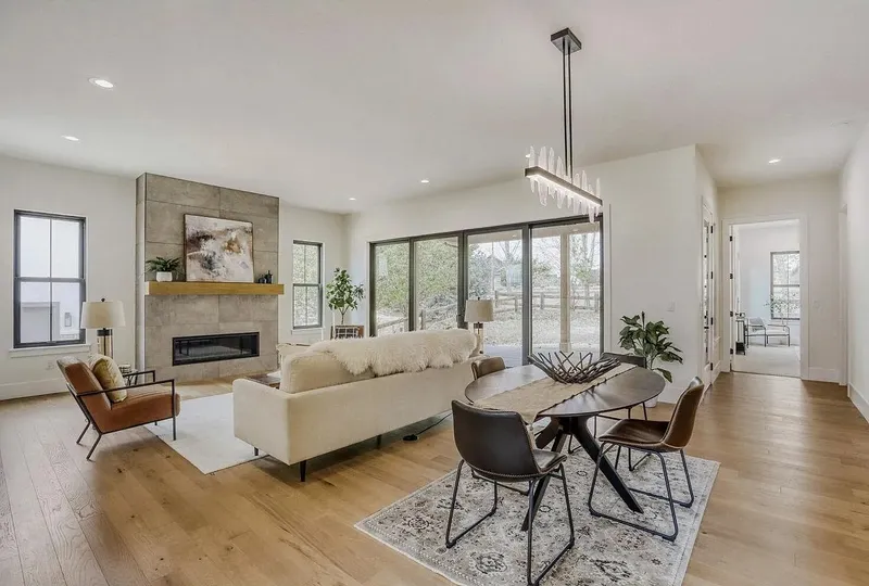 Editorial style home staging in the Denver-Boulder area