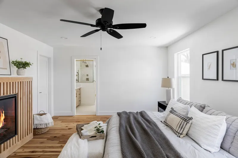 Elegant living space staging in Arvada, Colorado